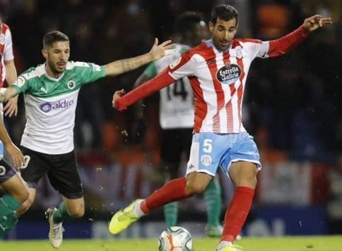 Carlos Pita la temporada 2019-2020 frente al Racing