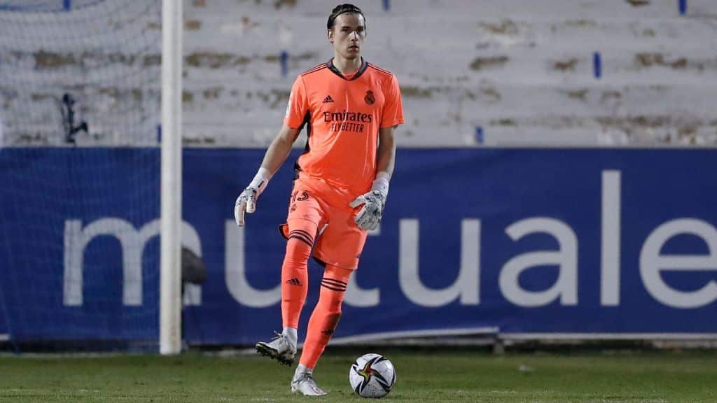 Andriy Lunin. Real Madrid