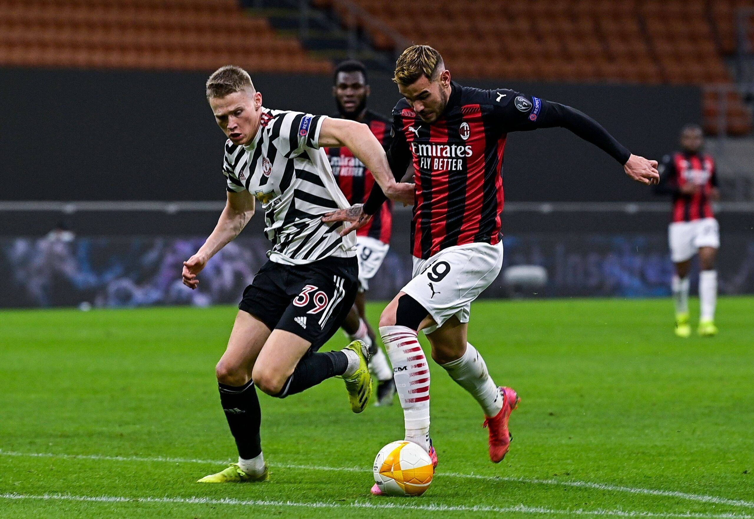 Milan 0-1 Manchester United: Los 'devils' lograron una corta y sufrida victoria que los coloca en la siguiente ronda. Fuente: (SoyCalcio_)