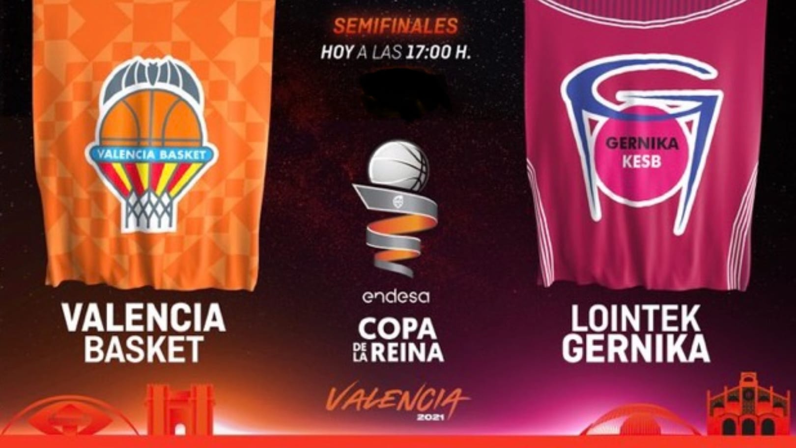 Semifinal Copa de La Reina Valencia - Gernika., duelo por el pase a la final
Fuente imagen: Feb