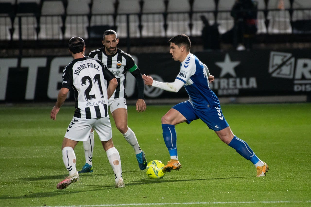 Castellón Sabadell. Lance juego