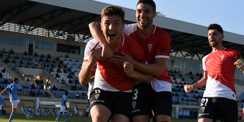Del Moral celebra su tanto | Imagen: Córdoba CF