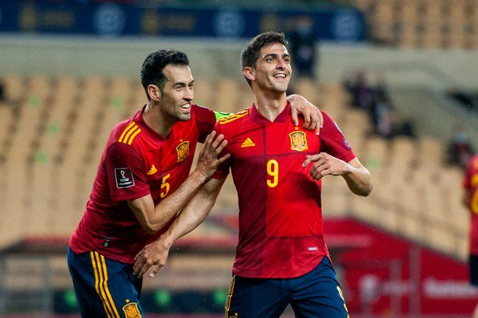 Volvió el gol a la selección española. Fuente: https://twitter.com/SeFutbol