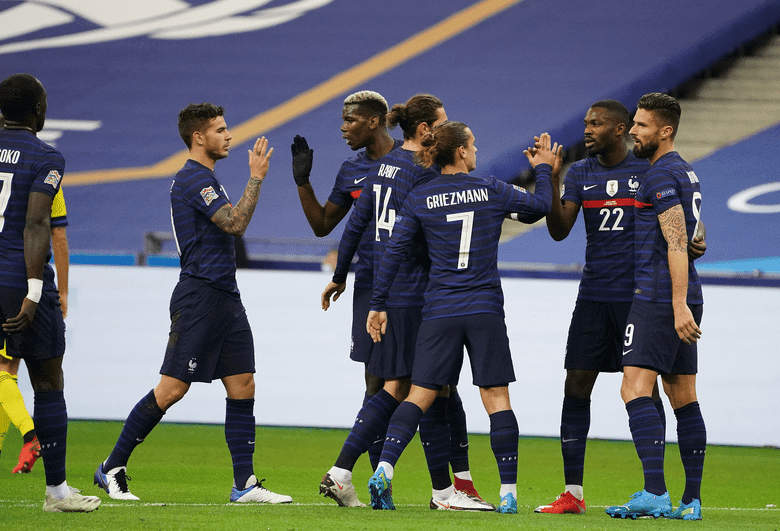 Gol francés / Fuente: Selección Francia