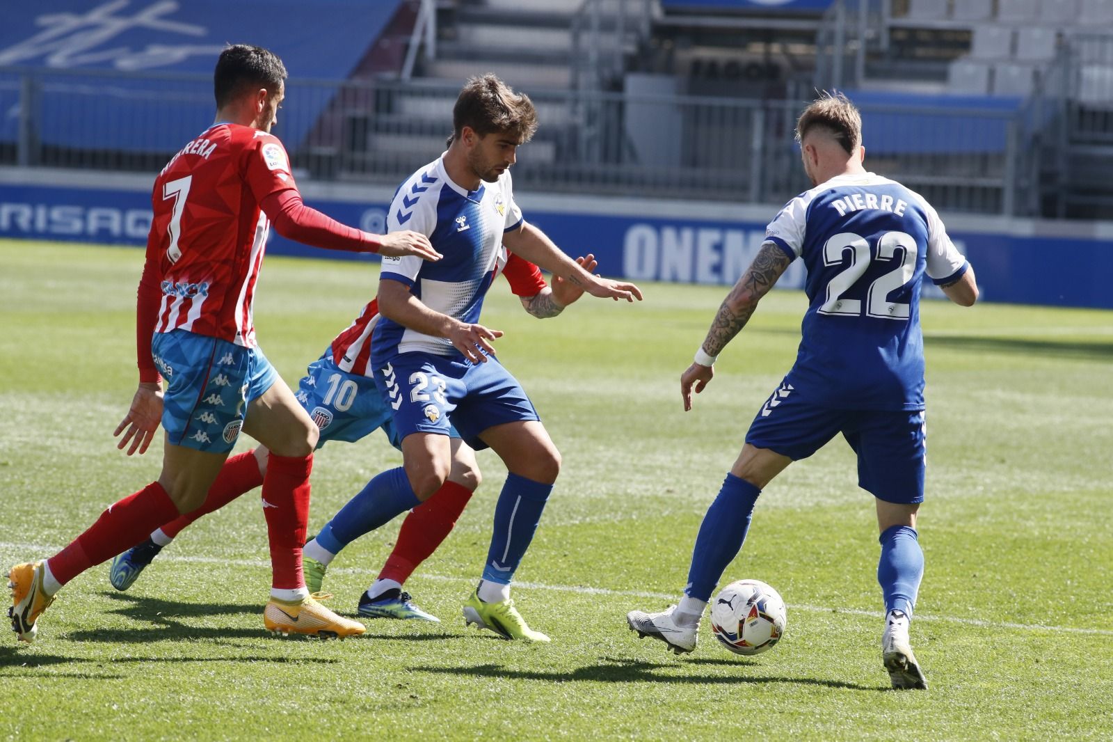 Lance del CD Lugo - CE Sabadell