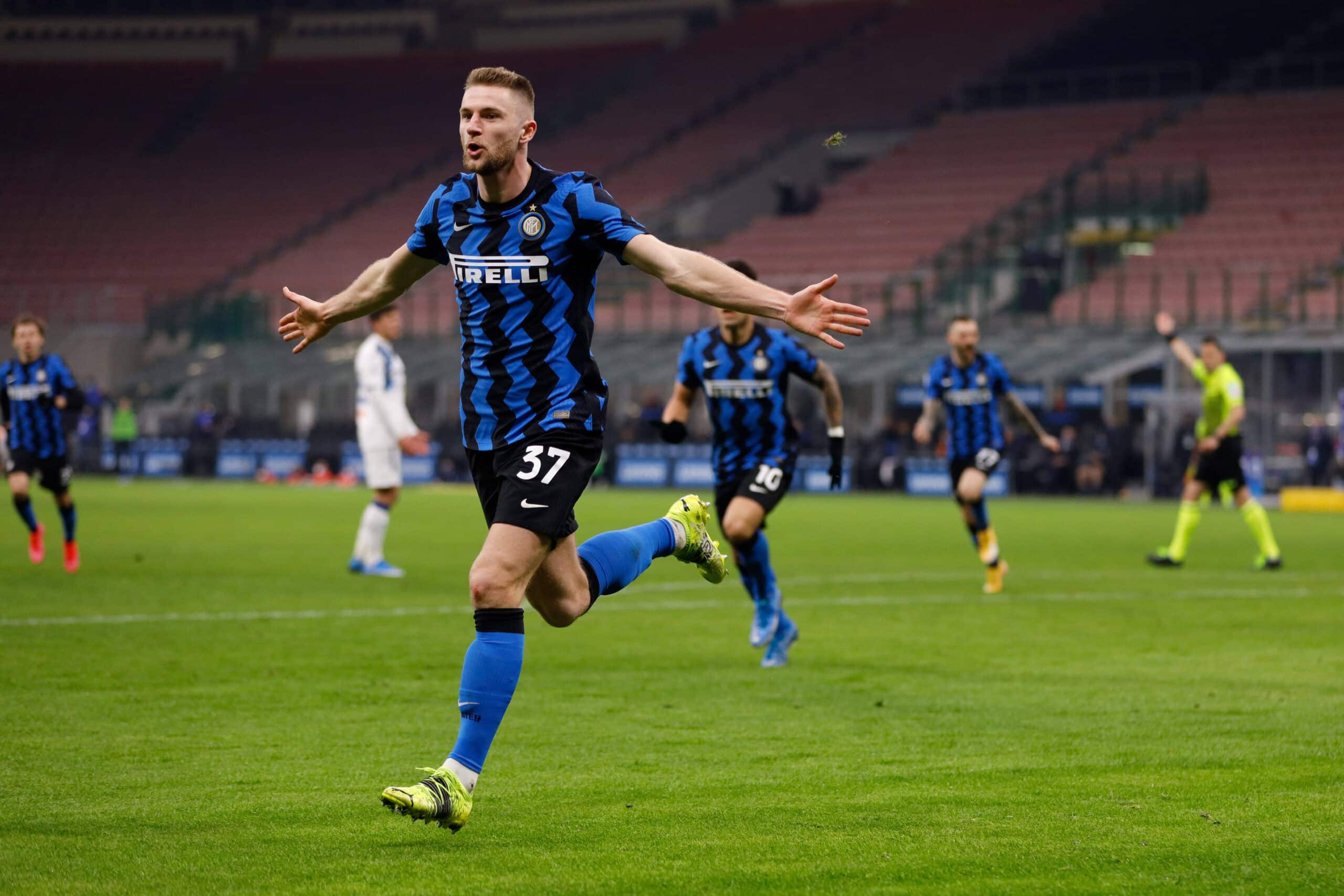 Inter 1-0 Atalanta: Milan Skriniar selló la sufrida de victoria de unos 'neroazzurros' cada vez más líderes. Fuente: (@SoyCalcio_)