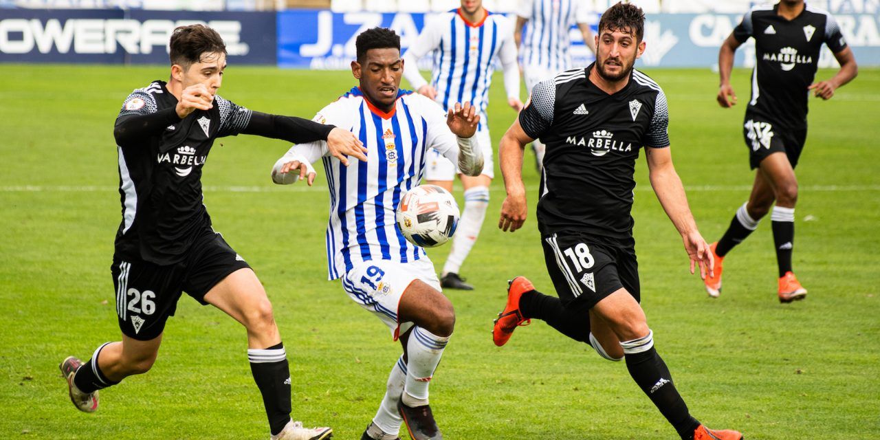 Lance de un Recreativo - Marbella de este curso en Segunda 'B'