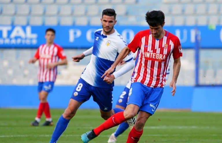 Marc Valiente en la Nova Creu Alta con Adri Cuevas (Sabadell)