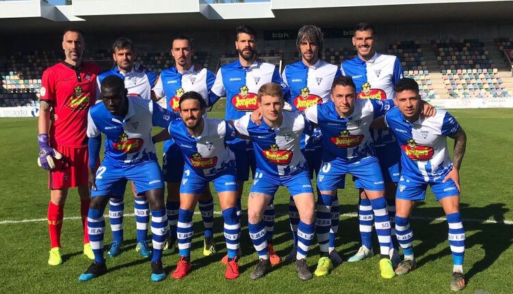 Once del Ejea el pasado miércoles ante el Barakaldo