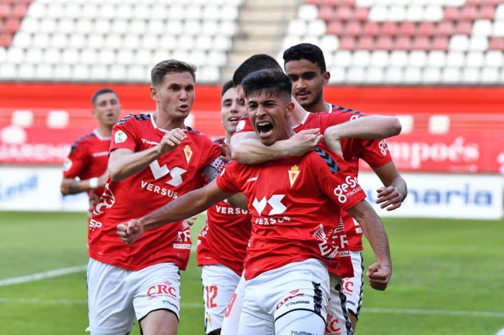 Gol de Rognny para el Real Murcia