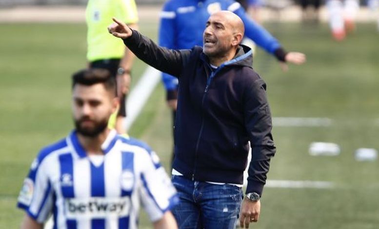 Abelardo este domingo frente al Celta