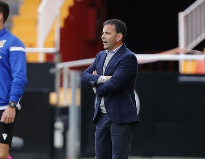 Javi Calleja en Mestalla