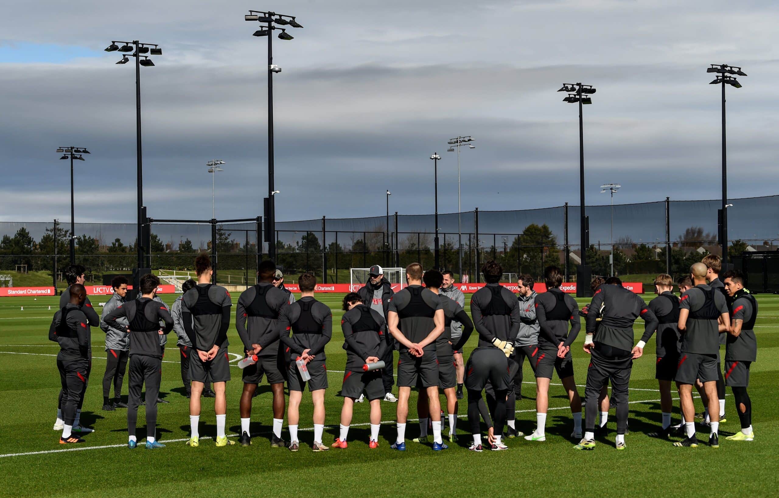 Foto de uno de los entrenamientos del conjunto reds. Foto: @LFC