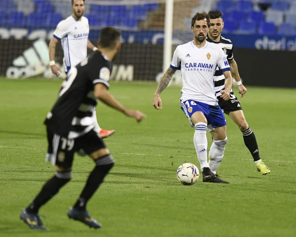 Lance de un Zaragoza-Cartagena en La Romareda