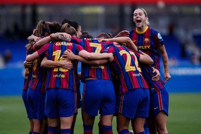 Las jugadoras culés lograron acceder a su segunda final de UWCL