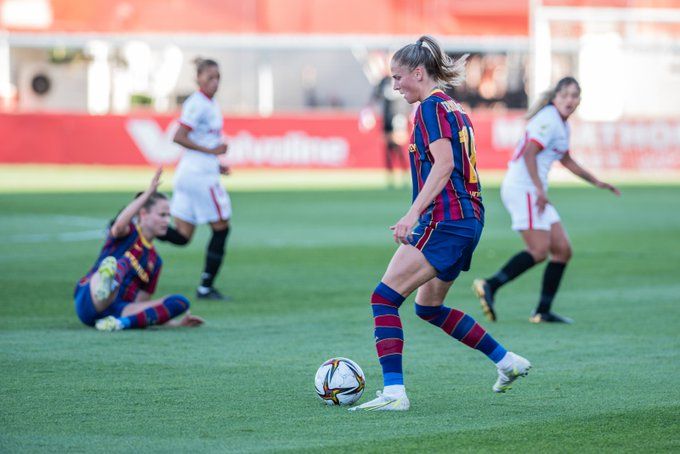 El Barcelona aún no sabe lo que es perder en competición nacional durante esta temporada. Fuente: @FCBFemeni