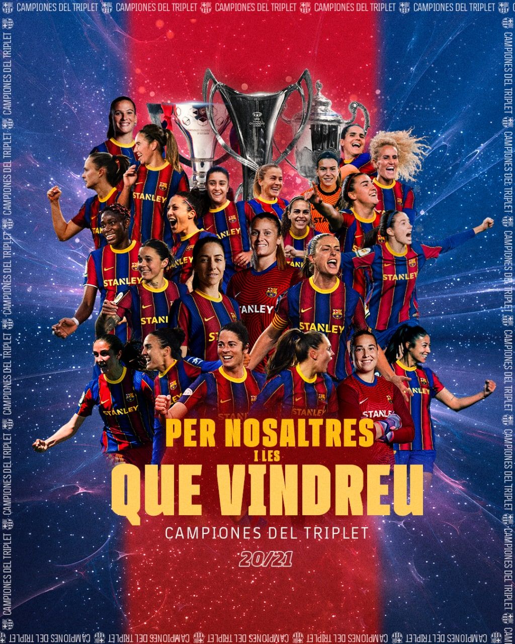 Fuente: Twitter: @FCBFemeni