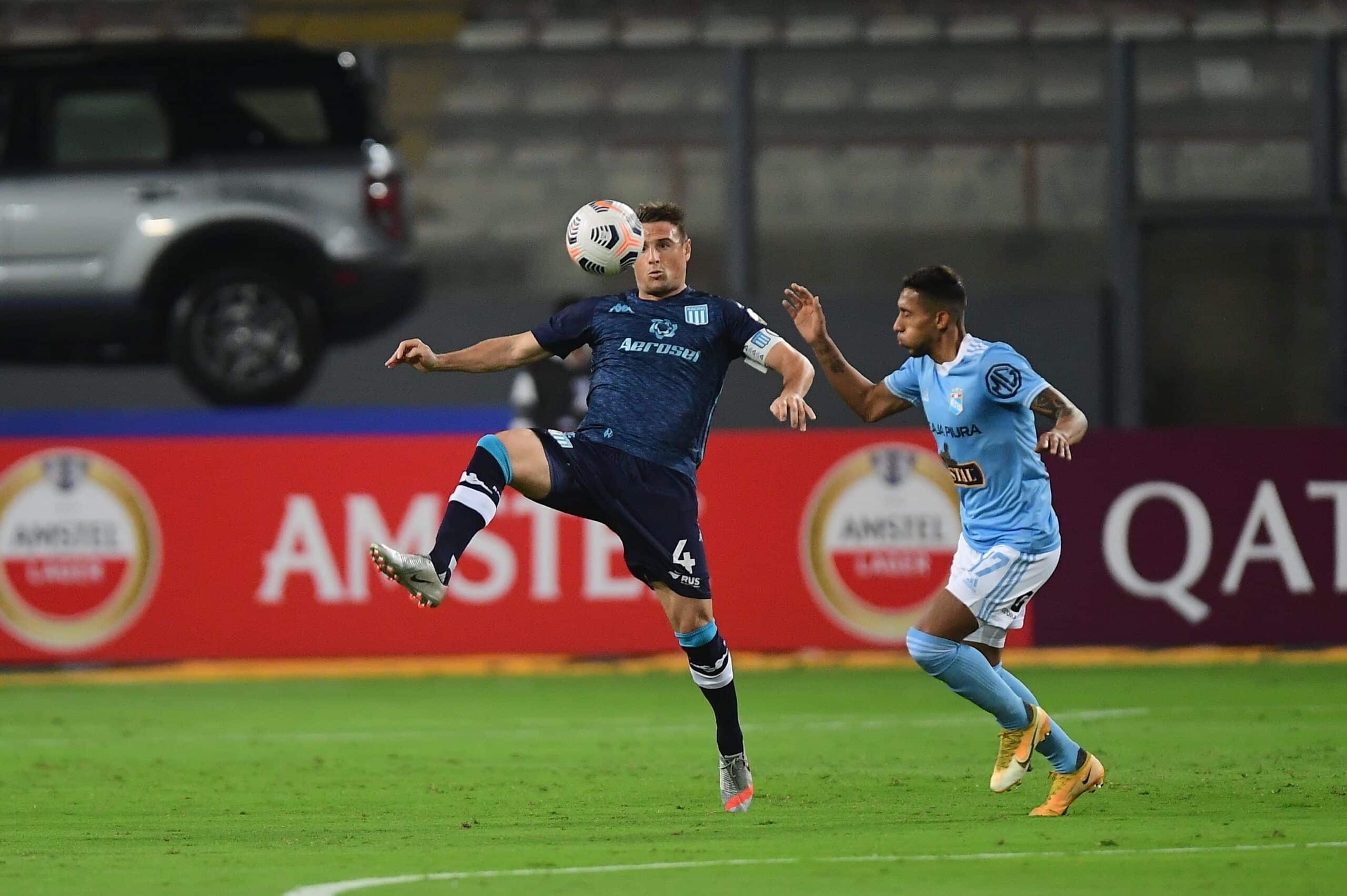 Cristal fue superior durante todo el primer tiempo. Fuente: Racing Club