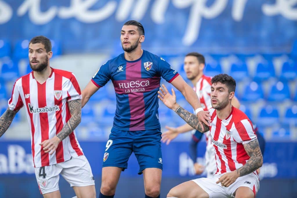 Rafa Mir. Huesca-Athletic