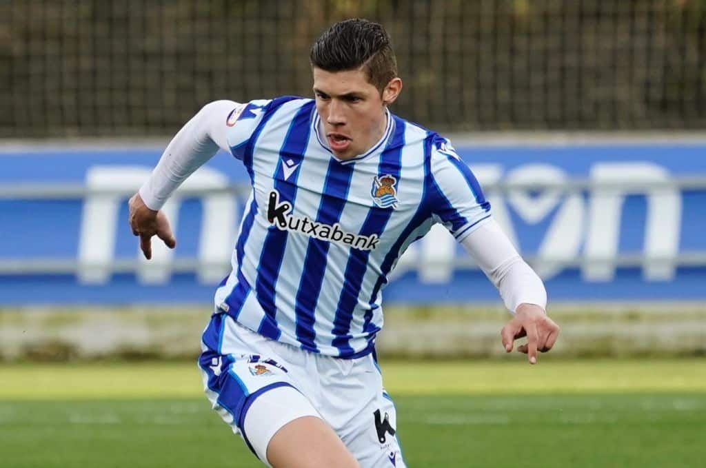 Unai Veiga. Real Sociedad 'B'