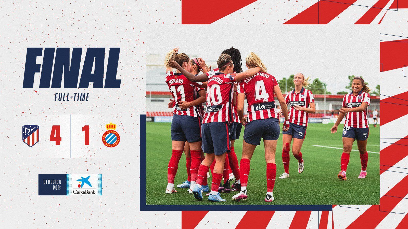Fuente: Twitter: @atletiFemenino