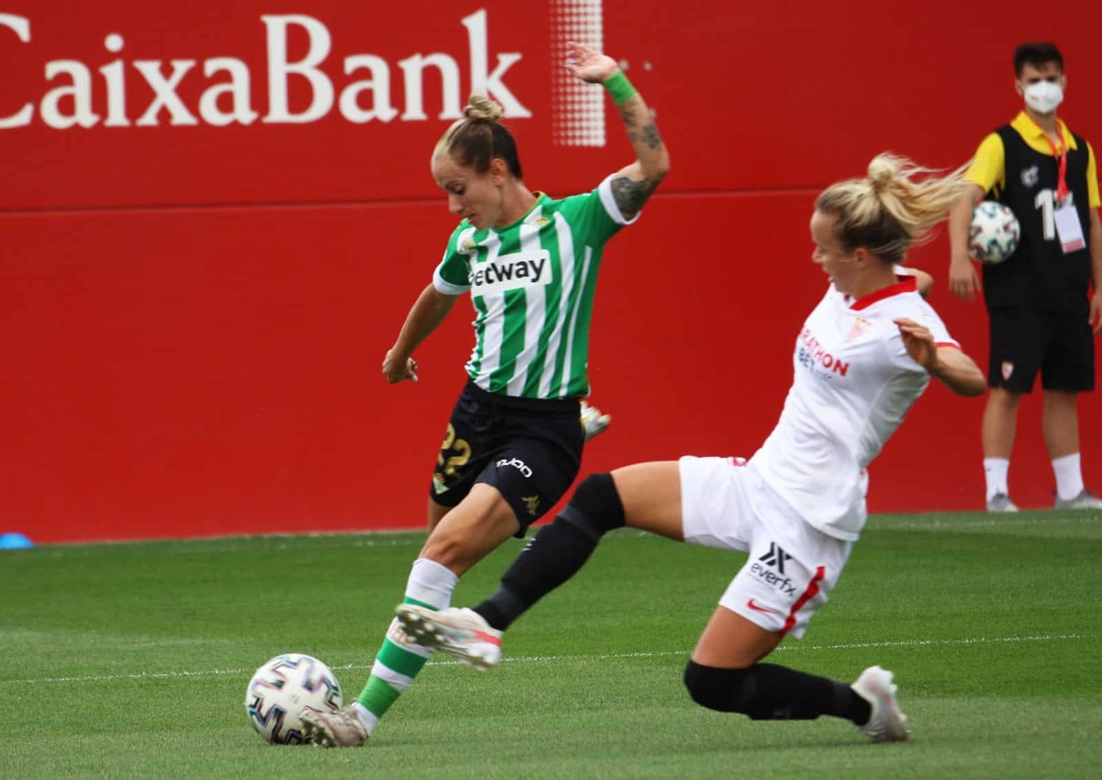 Sosa fue la más destacada en ataque del cuadro verdiblanco. Fuente: @RealBetisFem