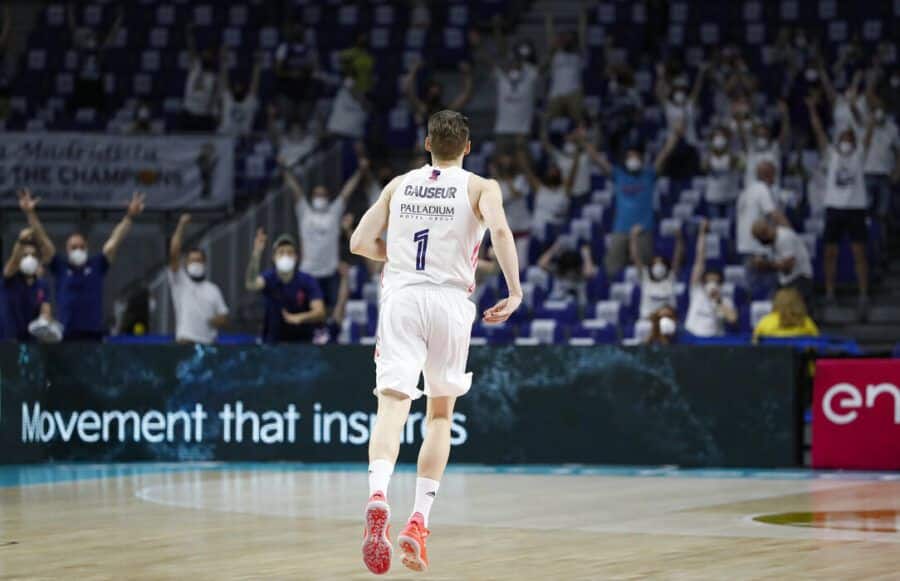 Fabien Causeur en un partido como jugador del Real Madrid. Foto: Liga Endesa.