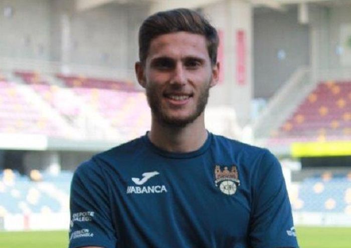 Bruno Rivada en su anterior etapa en el Pontevedra
