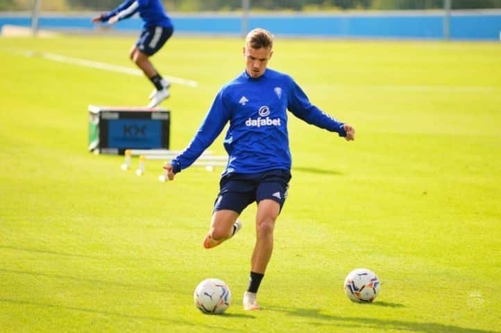 Sergio González la pasada pretemporada en el Cádiz