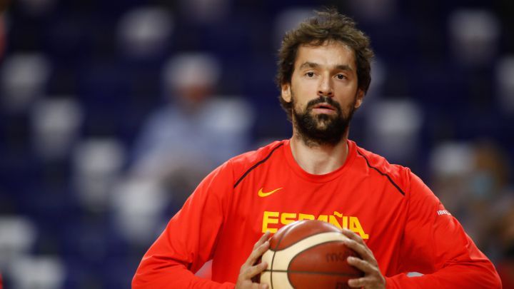 Sergio Llull en un partido como jugador de España. Foto: Europa Press.