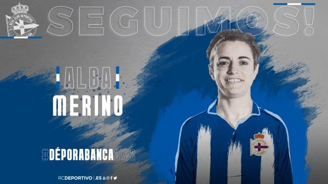 Deportivo ABANCA renueva a Alba Merino