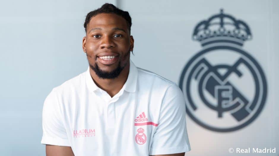 Guerschon Yabusele, nuevo jugador del Real Madrid. Foto: Real Madrid.