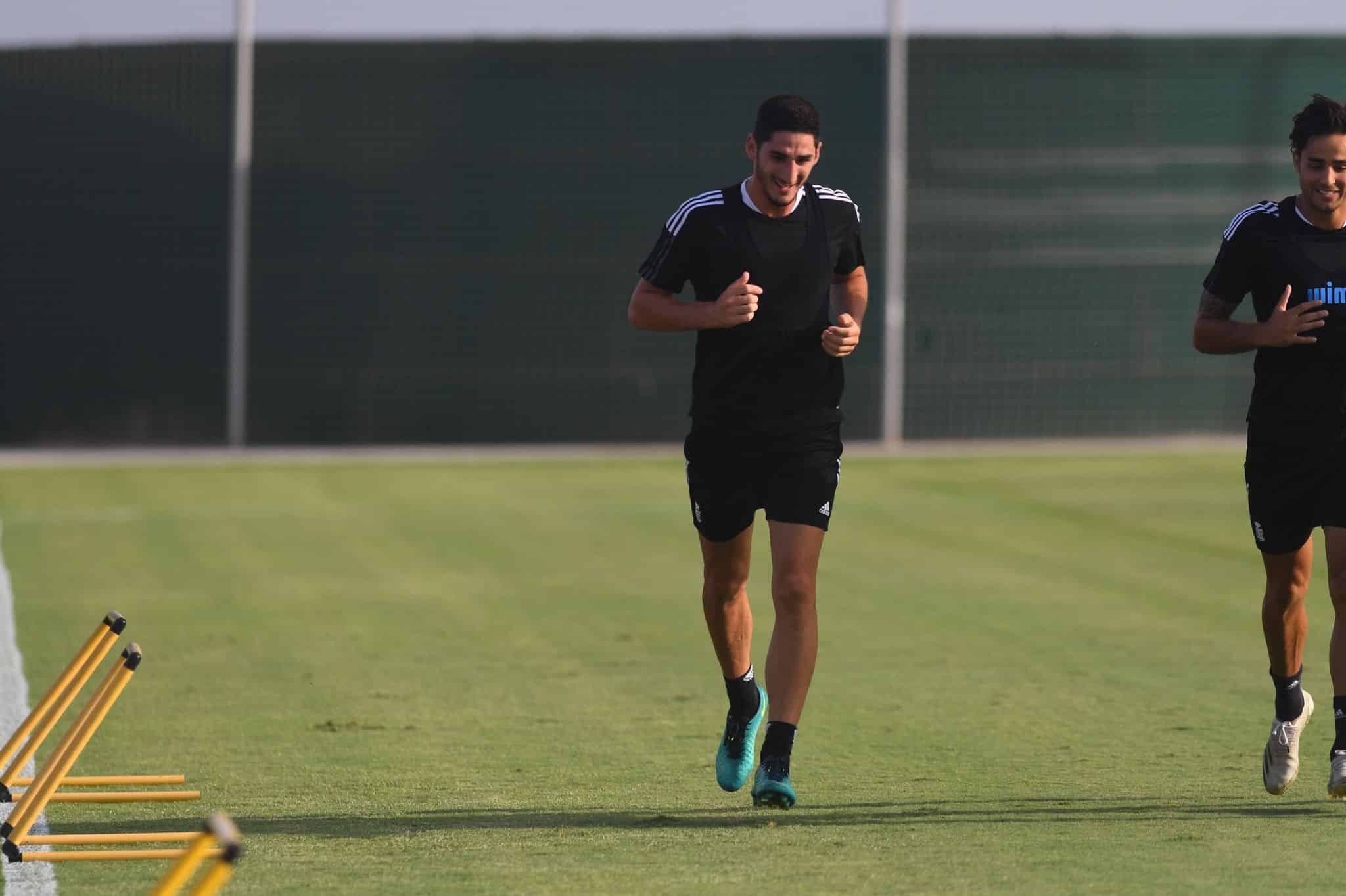 Bodiger en un entrenamiento