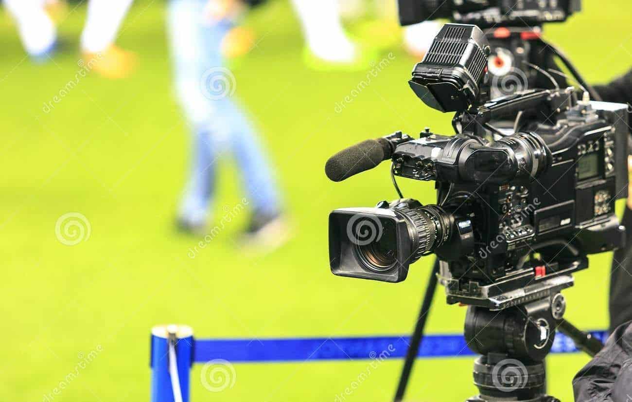 Cámara de TV. Libre de derechos. Primera RFEF