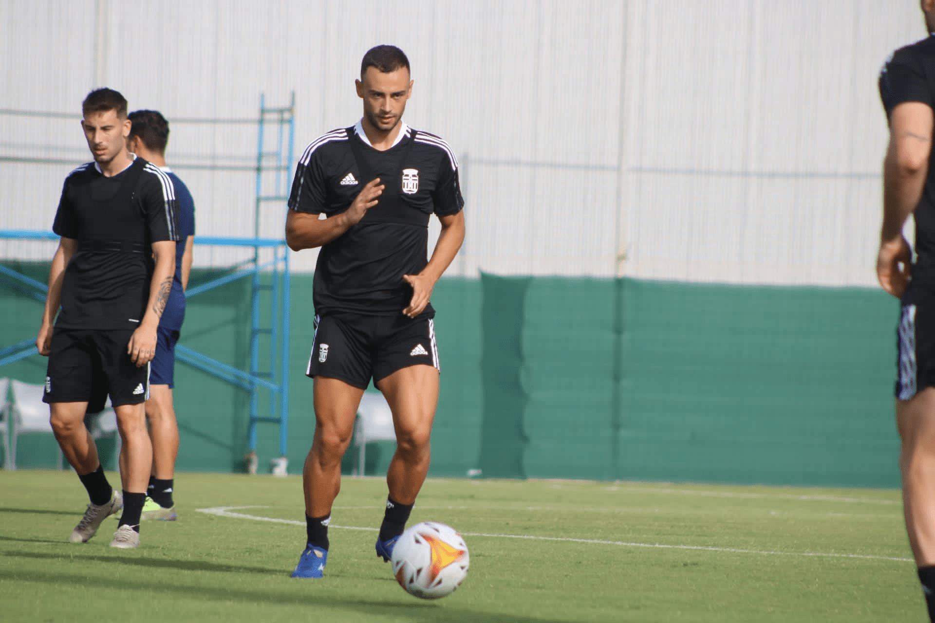 Pablo Clavería en pretemporada