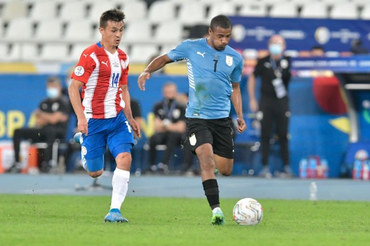 Nico de la Cruz con Uruguay en la pasada Copa América