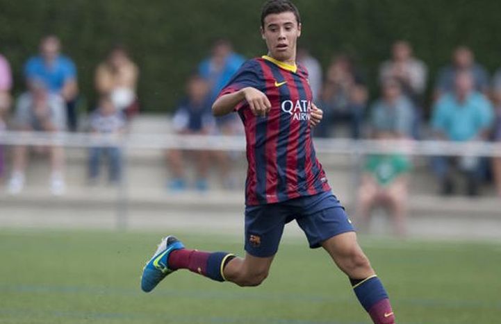 Alejandro Viedma en su etapa en el Barça