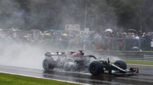 El Gran Premio de Bélgica, la carrera más tormentosa de la historia