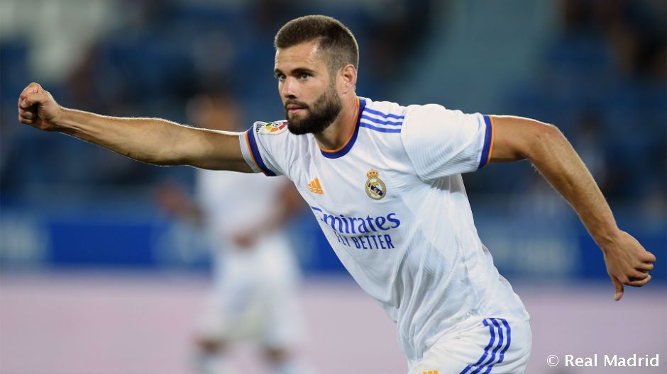 Ignacio Fernández celebra un gol en un partido como jugador del Real Madrid Club de Fútbol. Foto: Real Madrid Club de Fútbol.