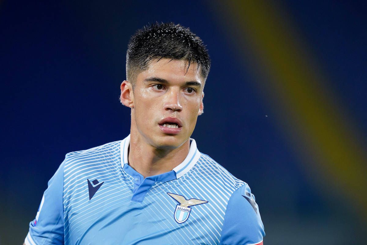Joaquín Correa en un partido frente al Parma Calcio