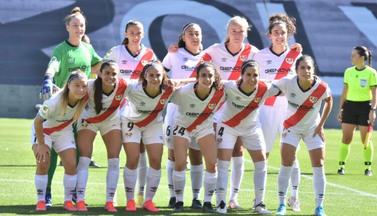 Once inicial del Rayo Féminas.