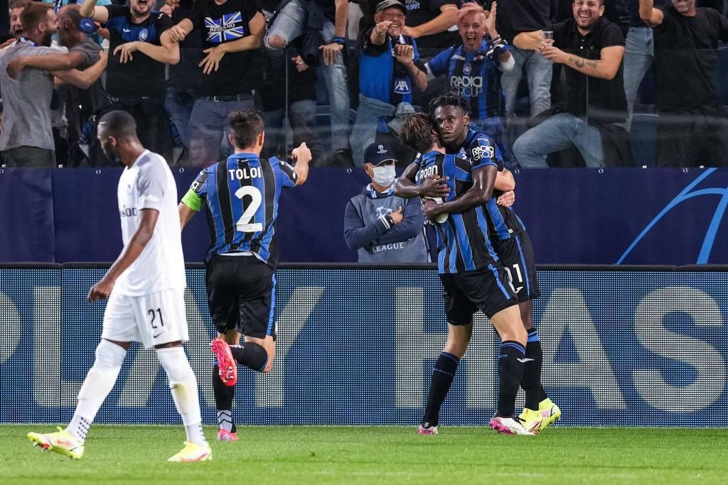 Atalanta 1-0 Young Boys: Éxtasis 'nerazzurri' para hacerse con la punta del grupo F. Fuente (@AtalantaBC)