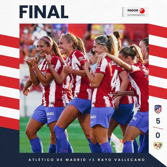 Fuente: Twitter: @AtletiFemenino