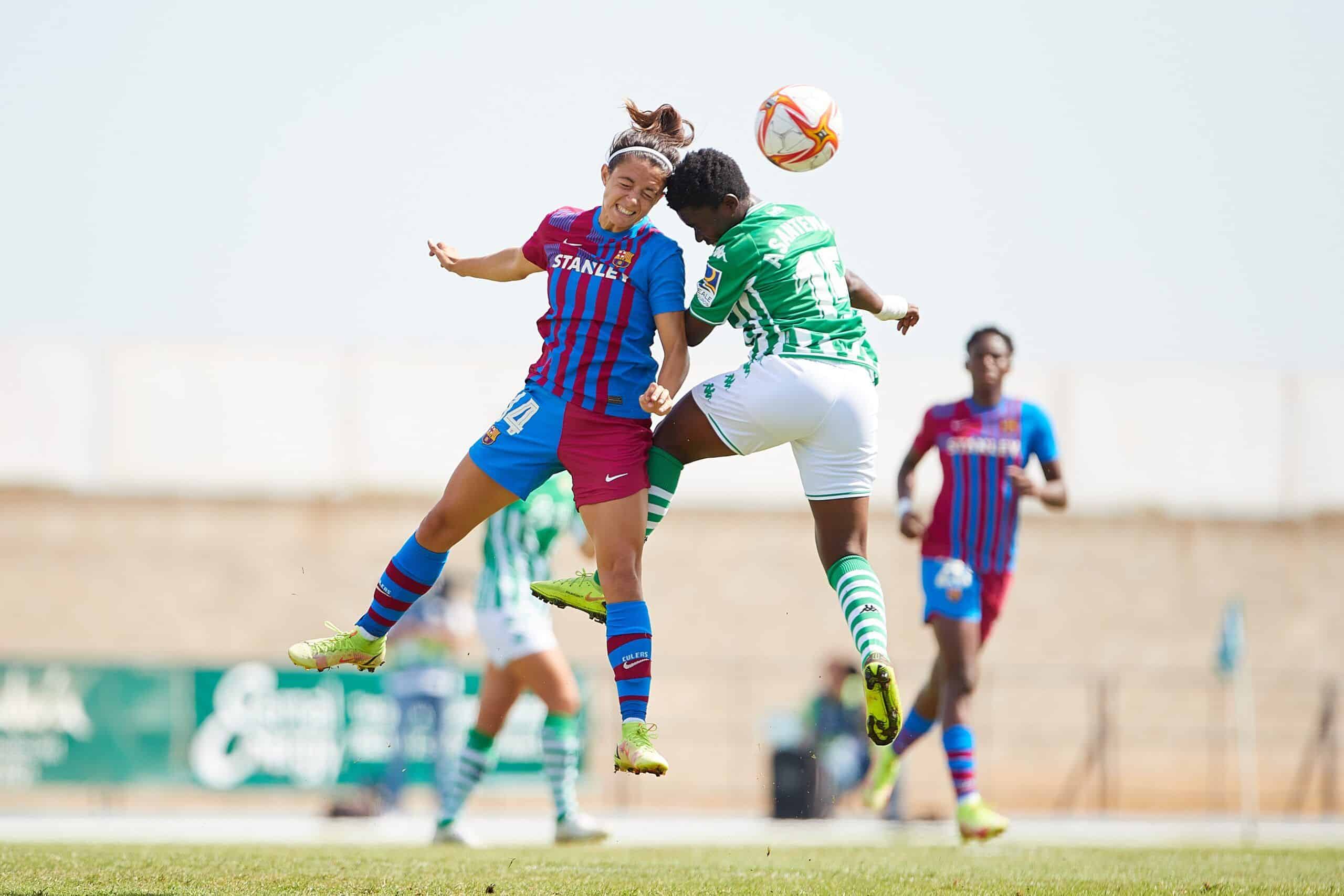 Imagen de un lance del juego. Fuente: @realbetisfem