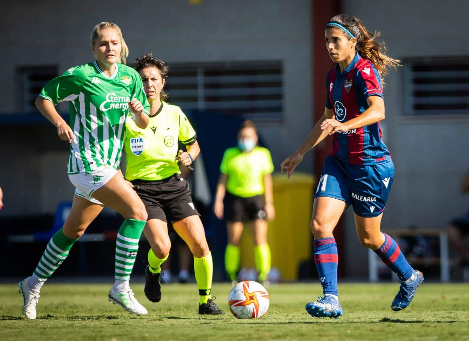 Empate entre verdiblancas y azulgranas. Fuente: @realbetisfem