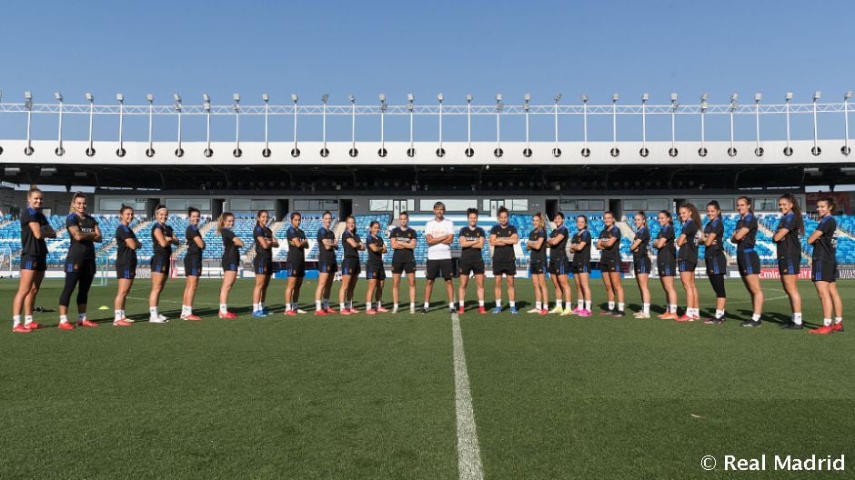 Foto previa al partido contra el Manchester City. Fuente: RealMadrid