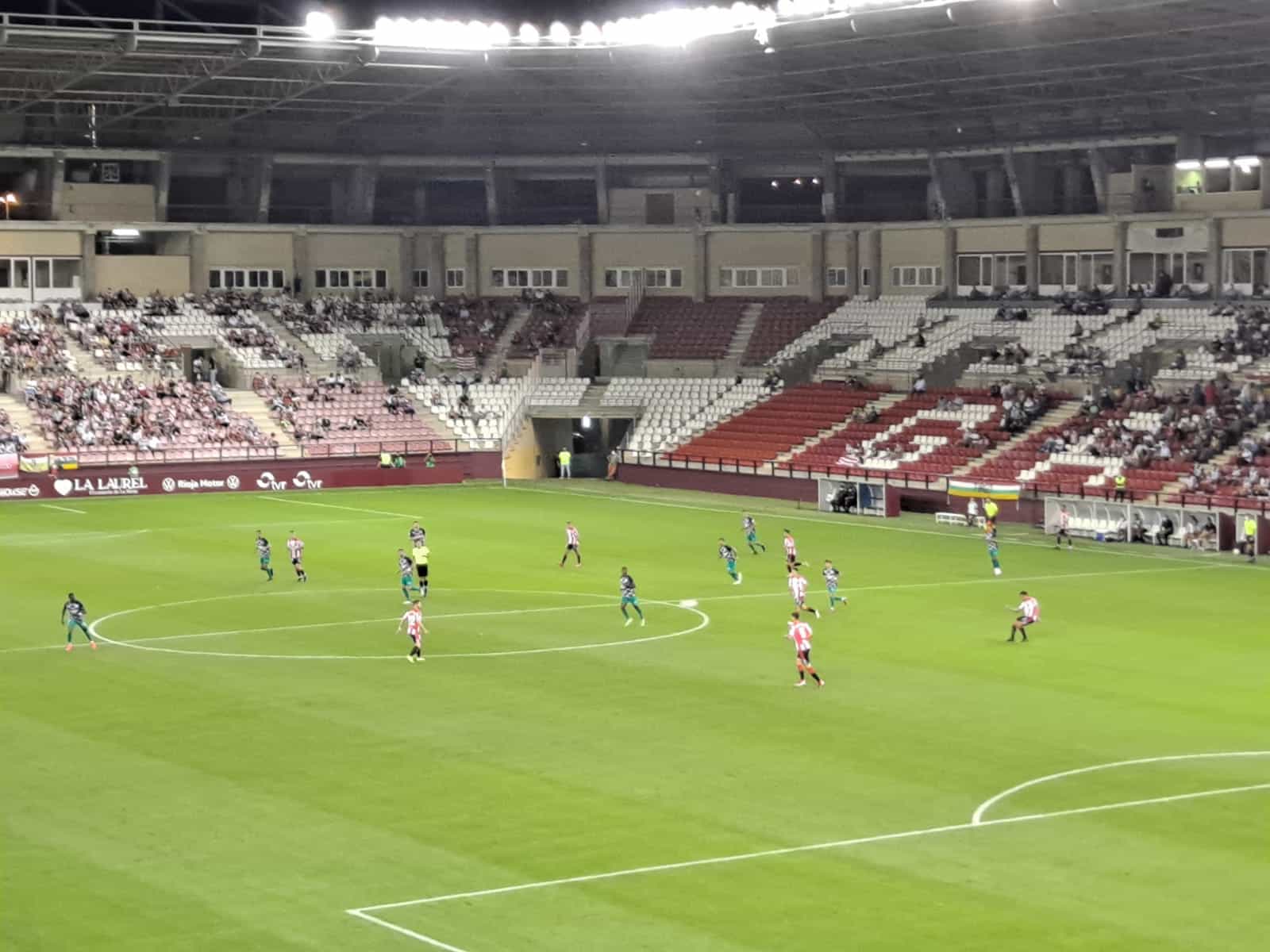 Las Gaunas. Racing-Logroñés