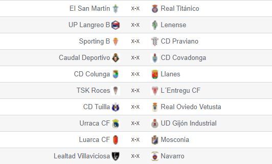 Próxima jornada en Tercera