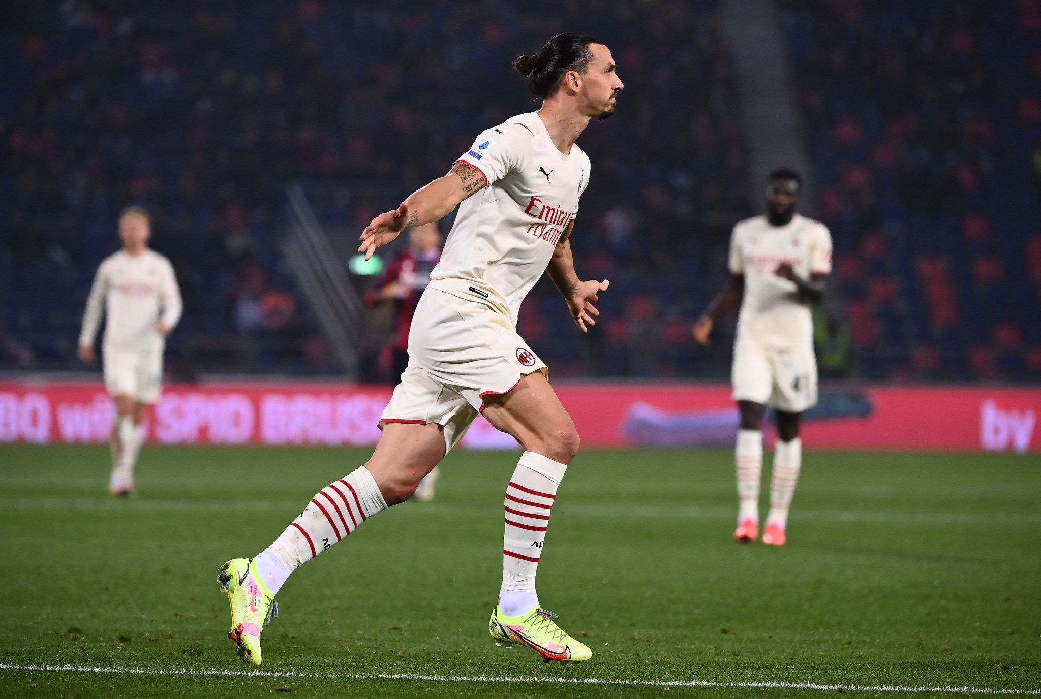 Roma 1-2 Milan: Ibrahimovic anotó su gol 150° en la Serie A (Fuente: Serie A)