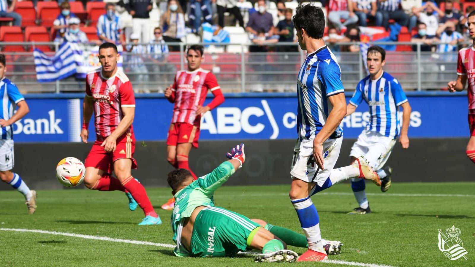 El Sanse supo rehacerse en un partido muy exigente. Imagen @RealSociedad